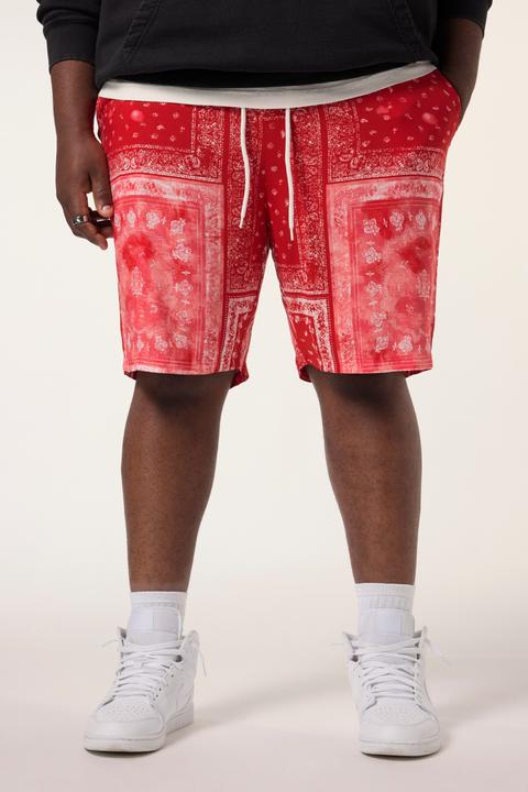 Actual product image Sthuge Bermuda shorts, elasticated waistband, all-over print, up to 8 XL (L)