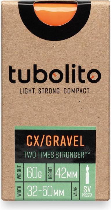 Tubolito Tubo-CX/Gravel-All-SV60 (Presta (SV), 28", 60 mm)