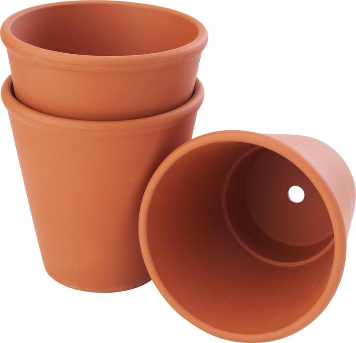 Produktbild VBS Terrakotta-Rosentöpfe, 3 Stck