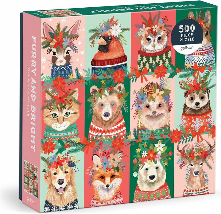 Immagine prodotto Abrams & Chronicle Puzzle da 500 pezzi Furry And Bright (500 pezzi)