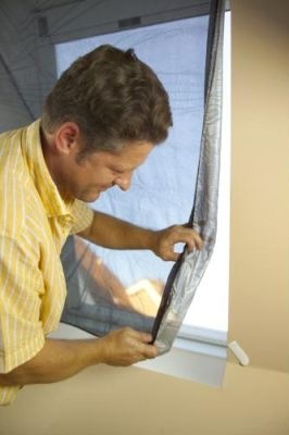 Actual product image tesa Fly screen for roof windows with sun protection (120 x 140 cm)