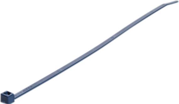Produktbild HellermannTyton Kabelbinder 250x4,6mm blau (Kunststoffkabelbinder, 250 mm, 100 Stk.)