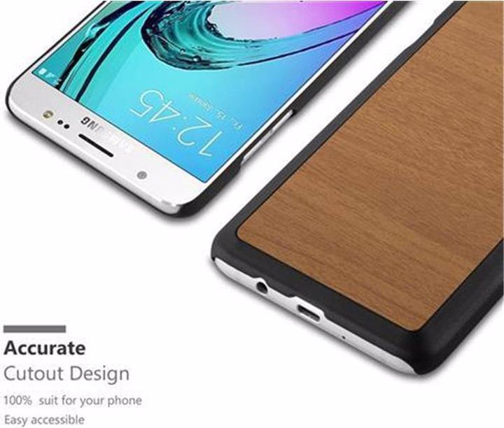 Productafbeelding Cadorabo Harde kaft Woody Cover (Samsung Galaxy J5 (2016))