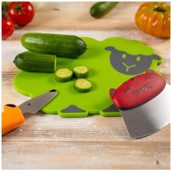 Actual product image Kuhn Rikon Children's Kitchen Cradle Knife Cat