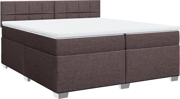 Produktbild VidaXL Bo x springbett mit Matratze 200 x 200 cm Stoff (200 x 200 cm)