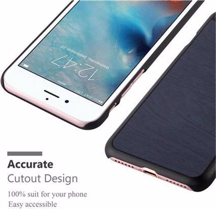 Actual product image Cadorabo Hard Cover Woody Cover (Apple iPhone 7, Apple iPhone SE (2nd Gen))