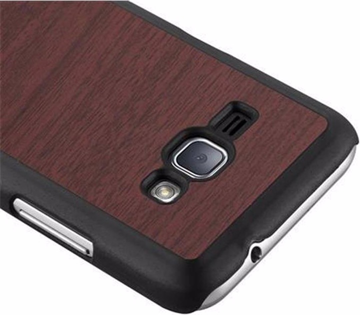 Immagine prodotto Cadorabo Copertina rigida Copertina di legno (Samsung Galaxy J1 (2016))
