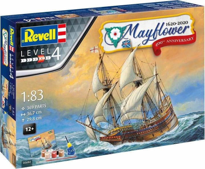 Actual product image Revell Gift Set Mayflower 400th Anniversary