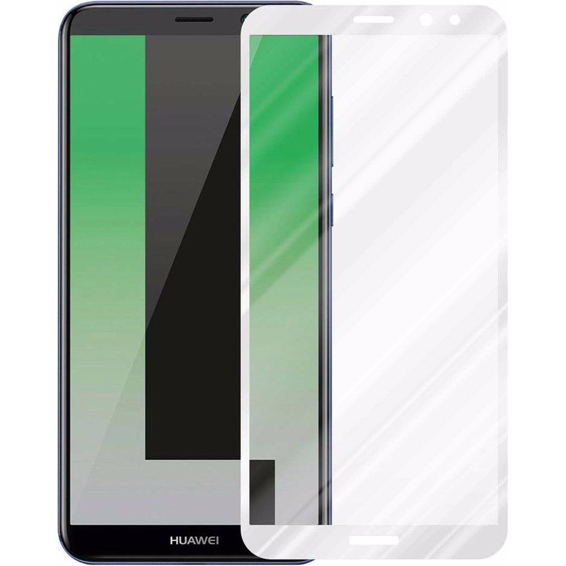Thumbnail - Cadorabo Vollbild Displayschutzglas (1 Stück, Huawei Mate 10 Lite), Smartphone Schutzfolie, Weiss