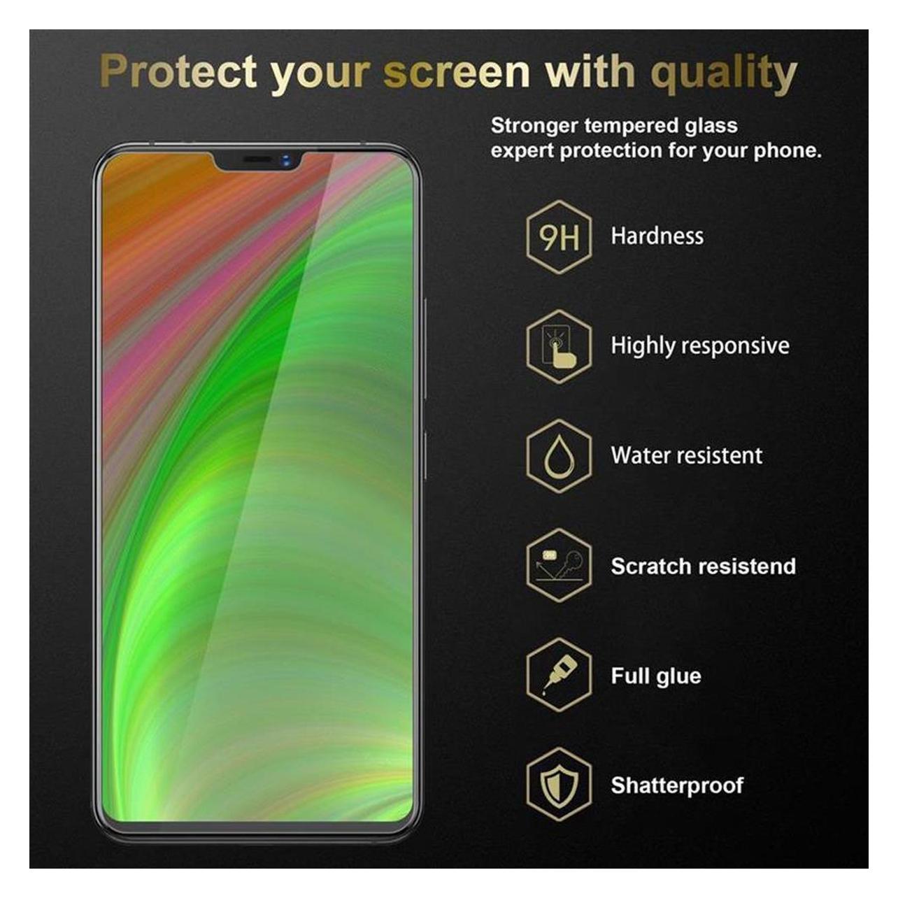 Cadorabo Vetro di protezione del display (1 Pezzo/i, Vivo X21