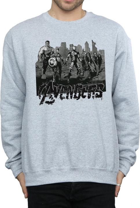 Produktbild Avengers Mono Team Art Sweatshirt (S)