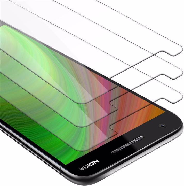 Produktbild Cadorabo Displayschutzglas (3 Stk., Nokia 2.1)