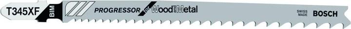 Produktbild Bosch Professional Zubehör PRO Multi Material thick and thin T345XF Stichsägeblatt, 132 mm, 100-tlg.