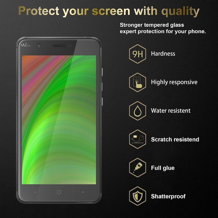Produktbild Cadorabo Displayschutzglas (1 Stück, Wiko Harry 3)