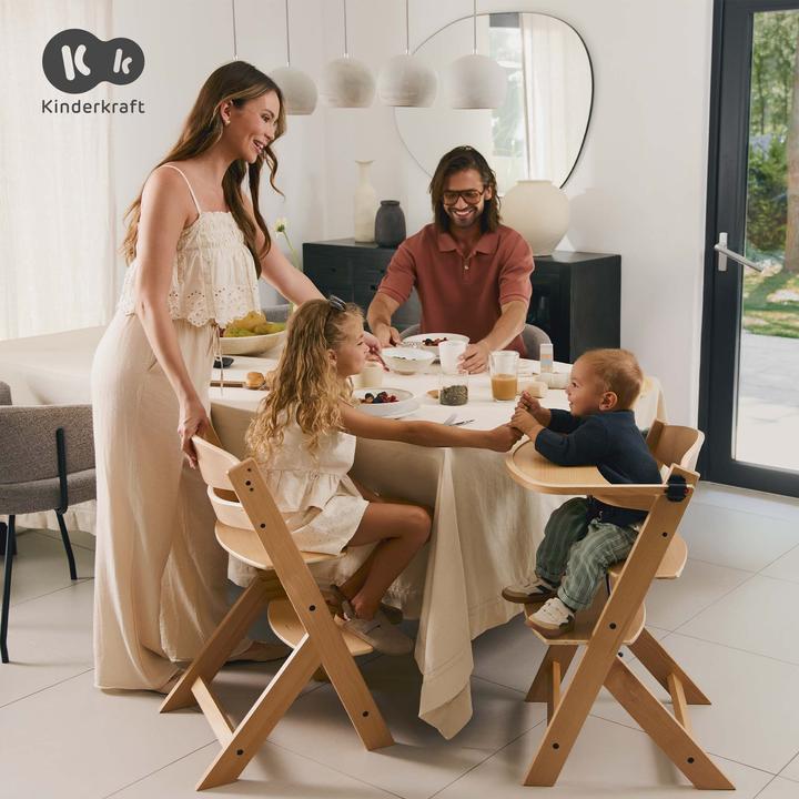 Produktbild KinderKraft high chair ENOCK beige (Hochstuhl Sitzerhöhung)