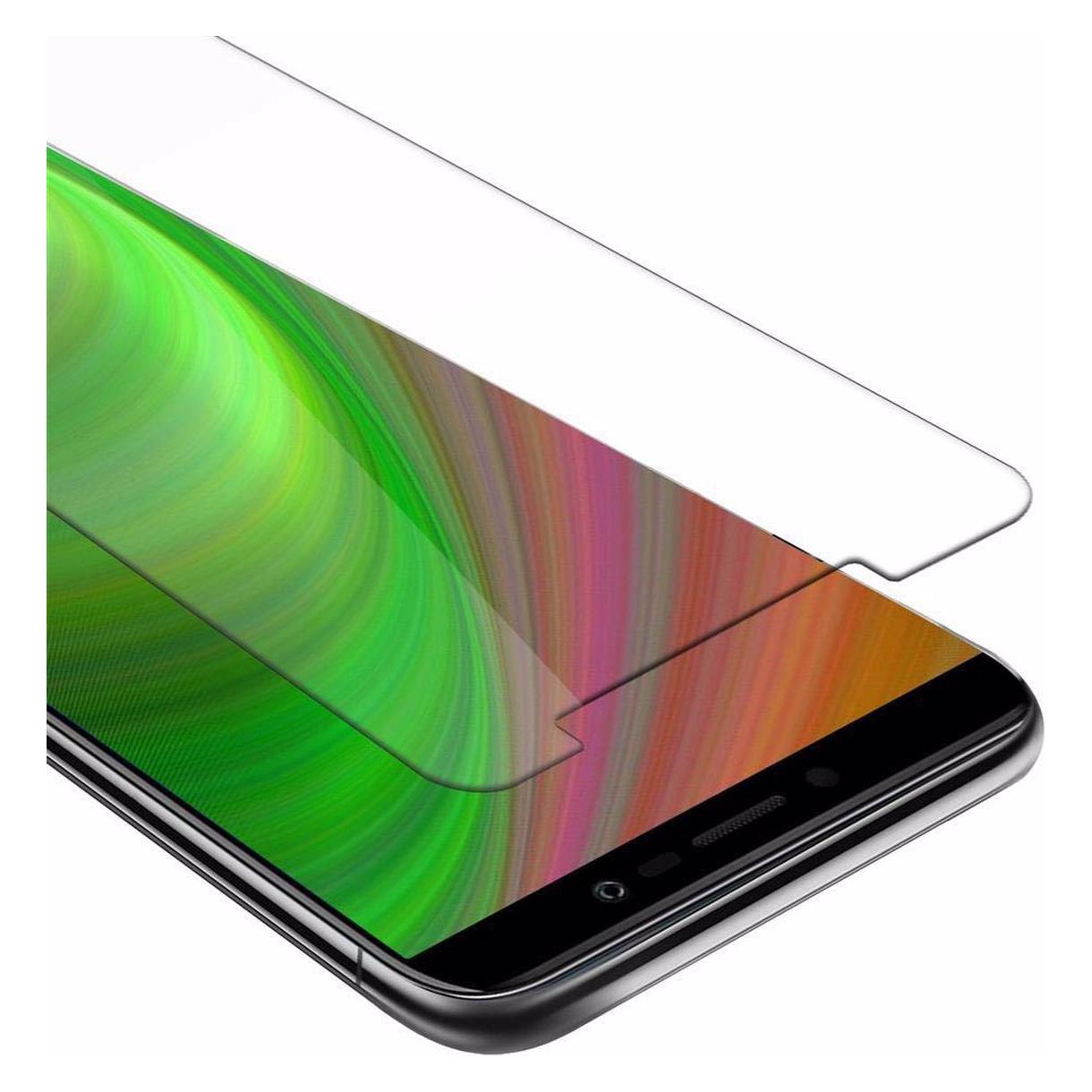 Cadorabo 3X Vidrio Templado Compatible con WIKO Y80 en Transparencia