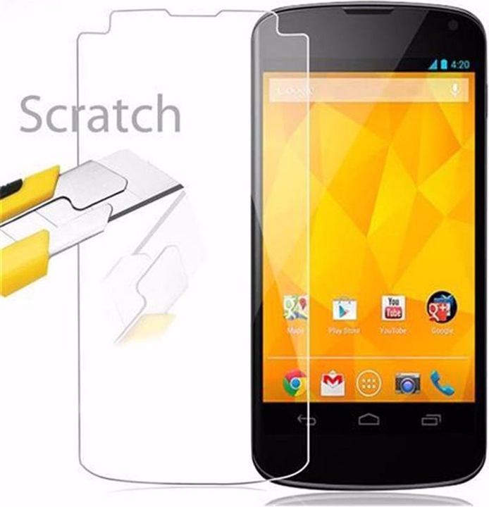 Productafbeelding Cadorabo Glas ter bescherming van het scherm (1 Stuk, Google Nexus 4)