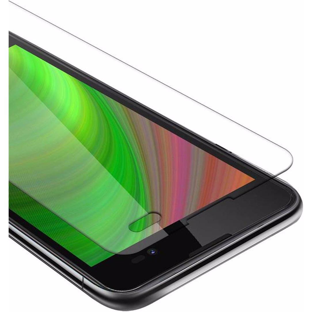 Cadorabo Displayschutzglas (1 Stück, Wiko Sunny 2 Plus), Smartphone Schutzfolie, Transparent