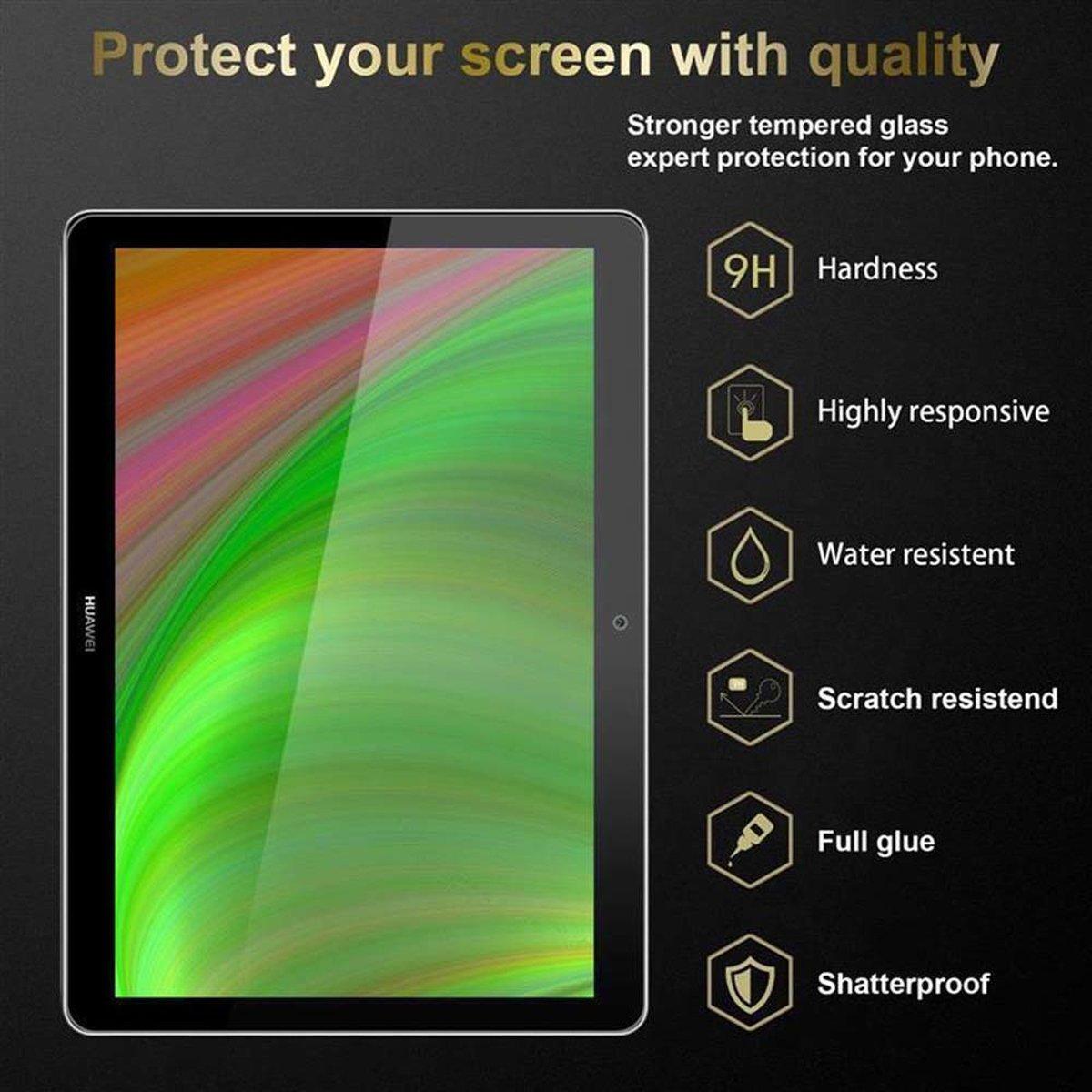 Thumbnail - Cadorabo Displayschutzglas (3 Stück, MediaPad T3 10), Tablet Schutzfolie