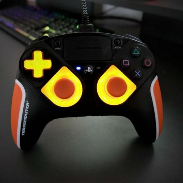 Actual product image Thrustmaster AddOn Gamepad Thrustm. eswap X LED ORANGE CRYSTAL P.XBO/PC (Xbox Series S, Xbox One S, PC, Xbox One X, Xbox Series X)
