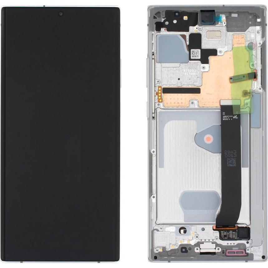 Samsung Galaxy Note 20 Ultra LCD Display Original - Mystic White (Display, Galaxy Note 20 Ultra), Mo