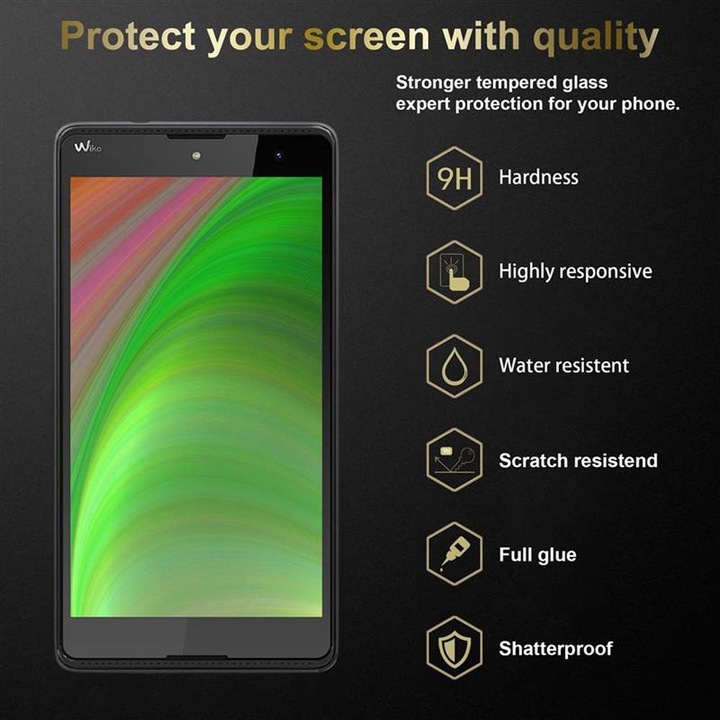 Produktbild Cadorabo Displayschutzglas (1 Stück, Wiko Robby)
