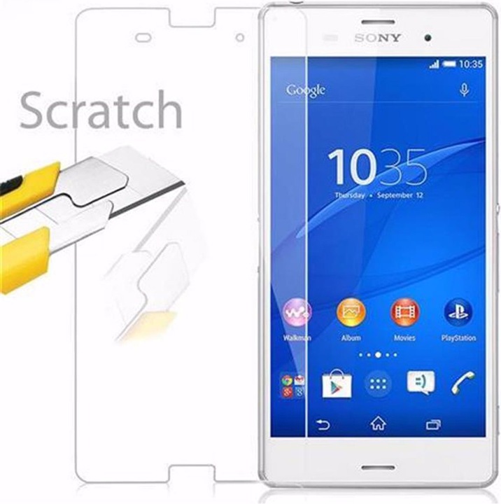 Actual product image Cadorabo Display protection glass (1 Piece, Sony Xperia Z3)