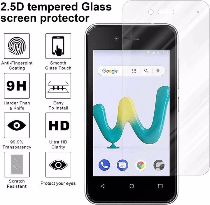 Produktbild Cadorabo Displayschutzglas (1 Stück, Wiko Sunny 3 Mini)