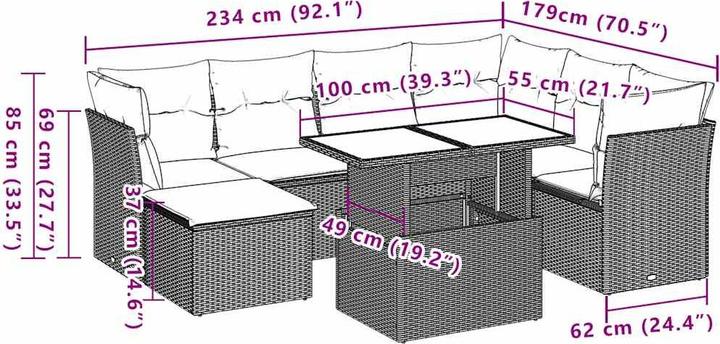 Produktbild vidaXL Peter