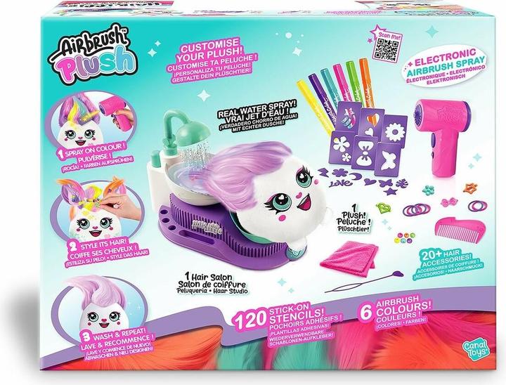 Actual product image Canal Toys Hairiffic Hairstyling Salon Airbrusch Plüsch