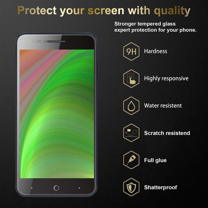 Produktbild Cadorabo Displayschutzglas (1 Stück, ZTE Blade A612)