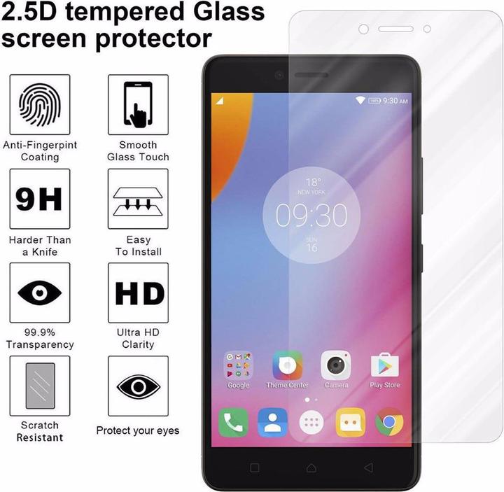 Produktbild Cadorabo Displayschutzglas (1 Stück, Lenovo K6 Note)