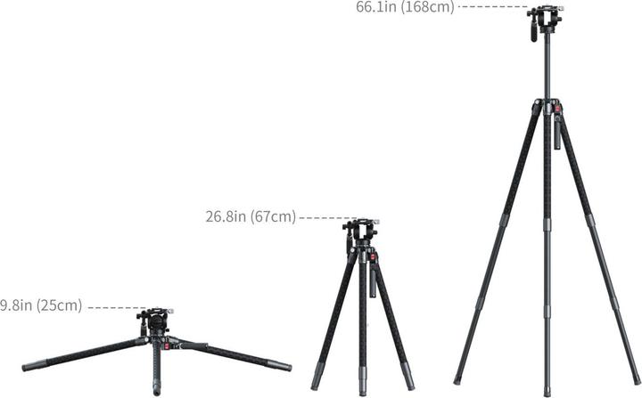 Actual product image SmallRig Videostativ x Potato Jet TRIBEX SE (Metal)