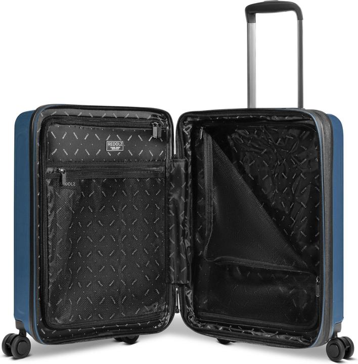 Actual product image Redolz Essentials 14 4-wheel cabin trolley S 55 cm laptop compartment with stretch fold (45 l, Hand luggage (up to 50 litres))