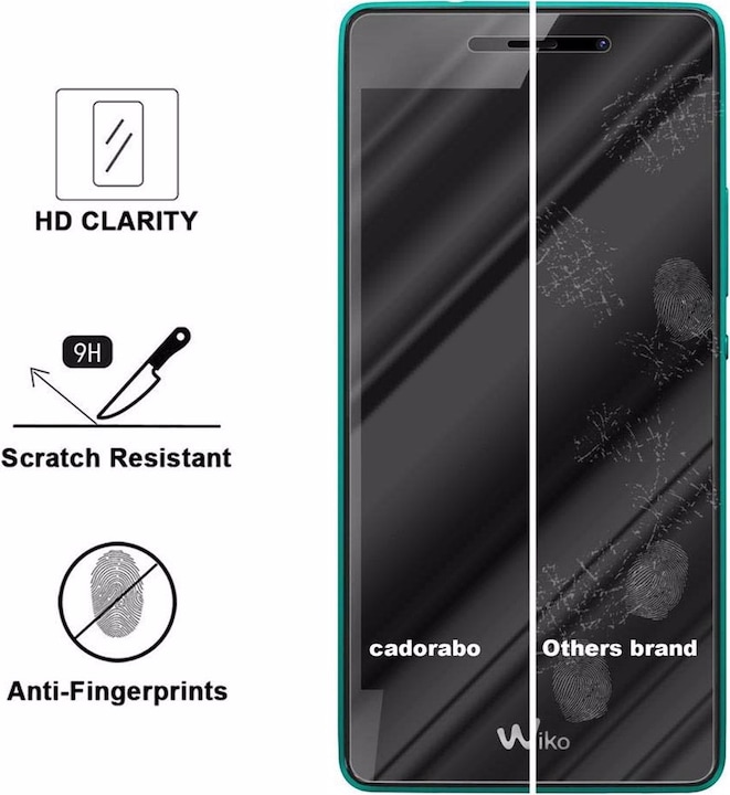 Produktbild Cadorabo Displayschutzglas (1 Stück, Wiko Tommy)