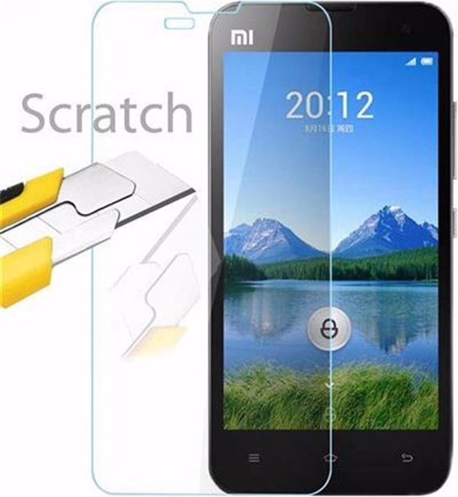 Actual product image Cadorabo Display protection glass (1 Piece, Xiaomi Mi 2)