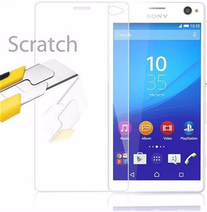Actual product image Cadorabo Display protection glass (1 Piece, Sony Xperia C4)