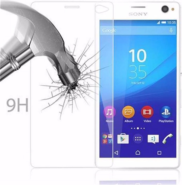 Actual product image Cadorabo Display protection glass (1 Piece, Sony Xperia C4)