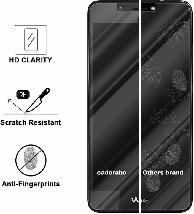 Produktbild Cadorabo Displayschutzglas (1 Stück, Wiko Tommy 2 Plus)