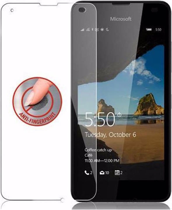 Actual product image Cadorabo Display protection glass (1 Piece, Microsoft Lumia 550)