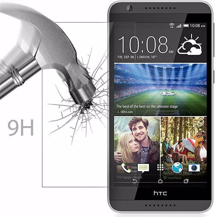 Actual product image Cadorabo Display protection glass (1 Piece, HTC Desire 820)