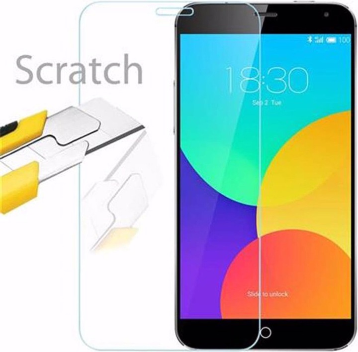 Actual product image Cadorabo Display protection glass (1 Piece, Meizu MX4)