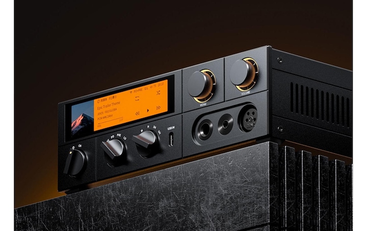 Actual product image FiiO K17 (USB-DAC, Display, USB host, Tone control, gain switch, Wi-Fi, aptX, Infrared, Airplay, Bluetooth)