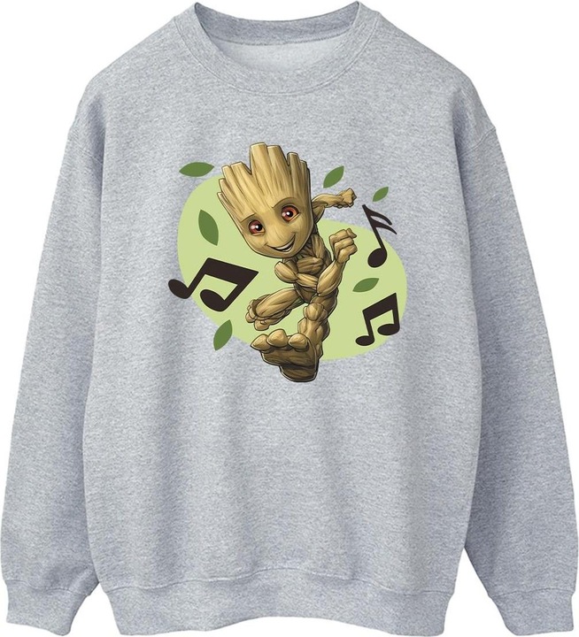 Produktbild Guardians Of The Galaxy Groot Musical Notes Sweatshirt (XXL)