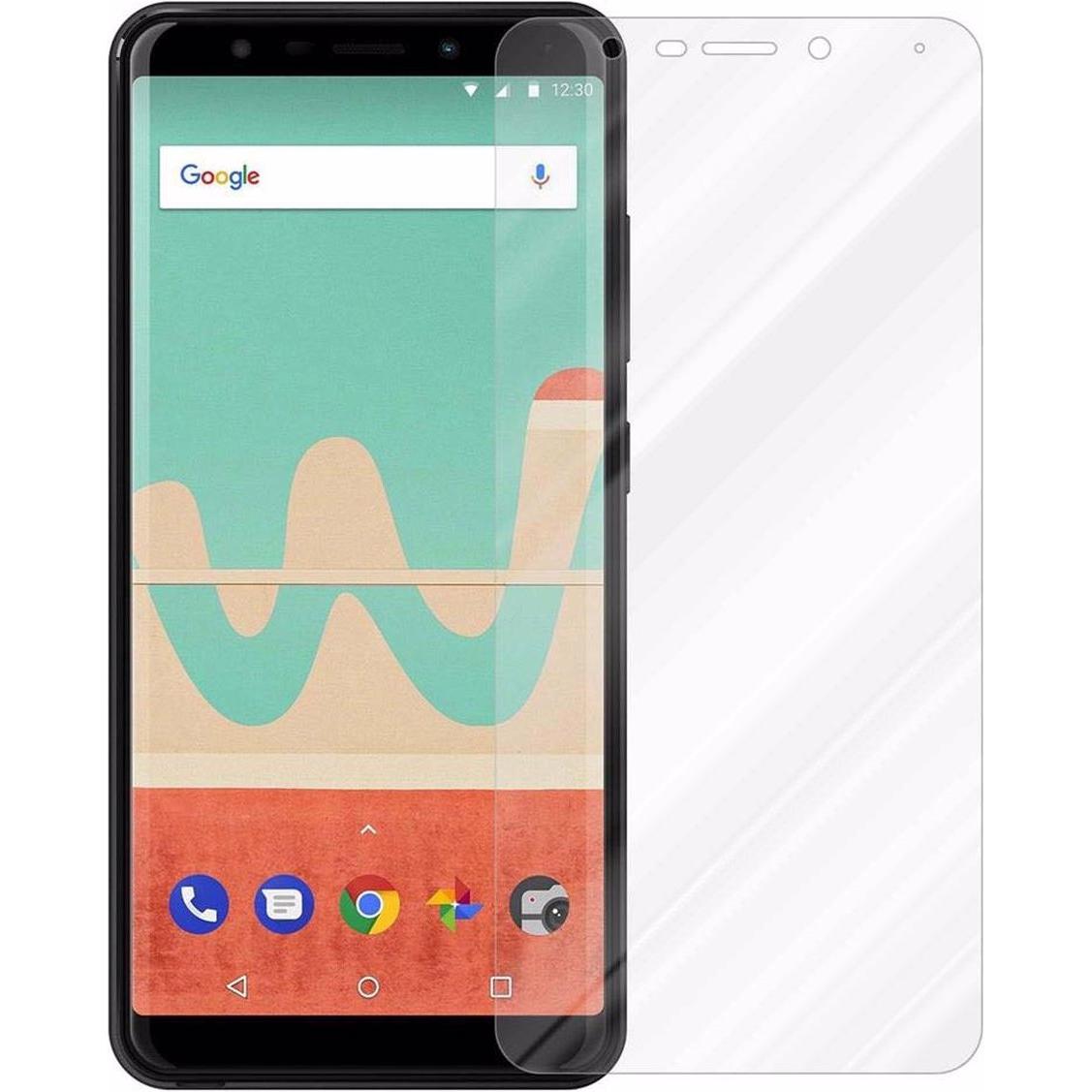Thumbnail - Cadorabo Displayschutzglas (1 Stück, Wiko View Go), Smartphone Schutzfolie, Transparent