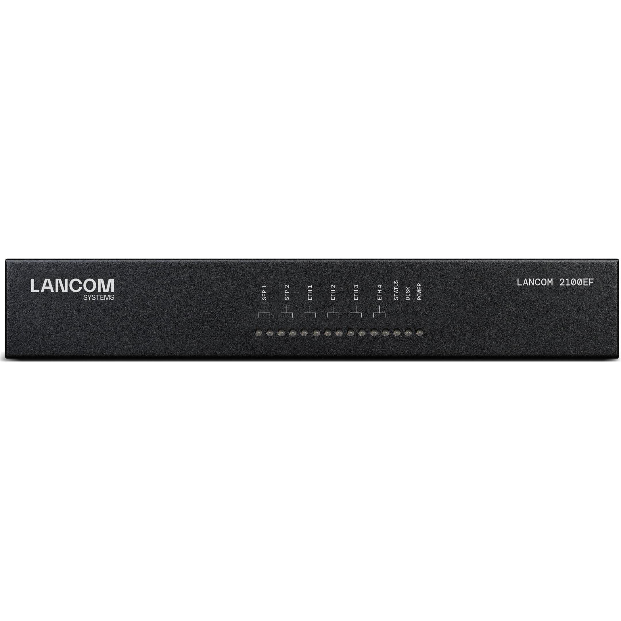 Lancom Systems LANCOM 2100EF, Router, Schwarz