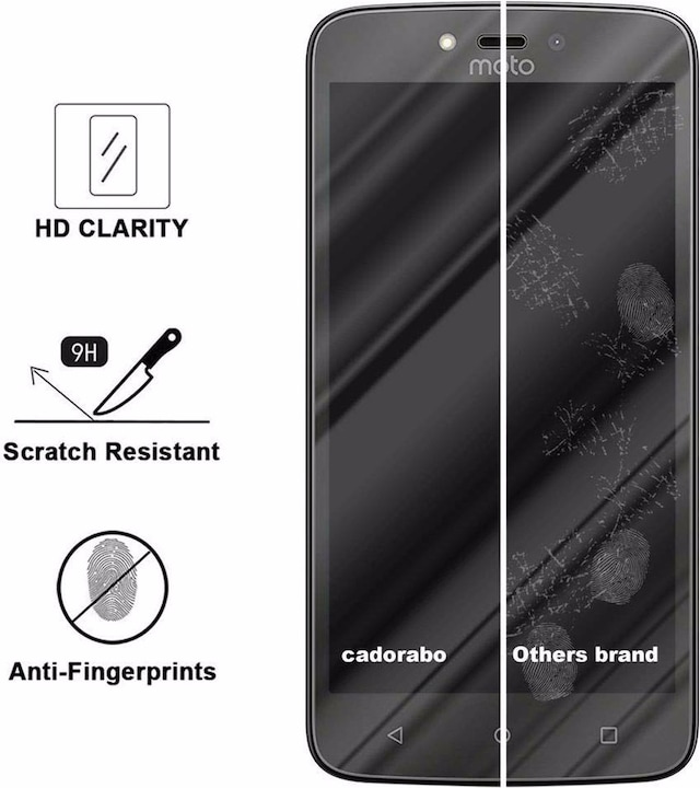 Produktbild Cadorabo Displayschutzglas (1 Stück, Motorola Moto C)
