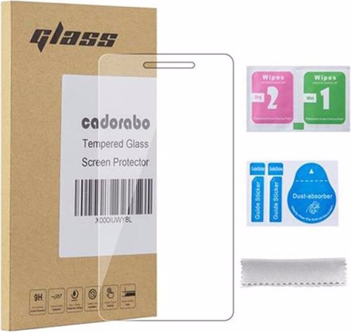 Actual product image Cadorabo Display protection glass (1 Piece, Wiko Ridge Fab)