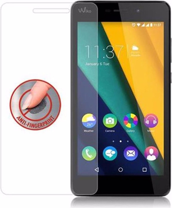 Actual product image Cadorabo Display protection glass (1 Piece, Wiko Ridge Fab)