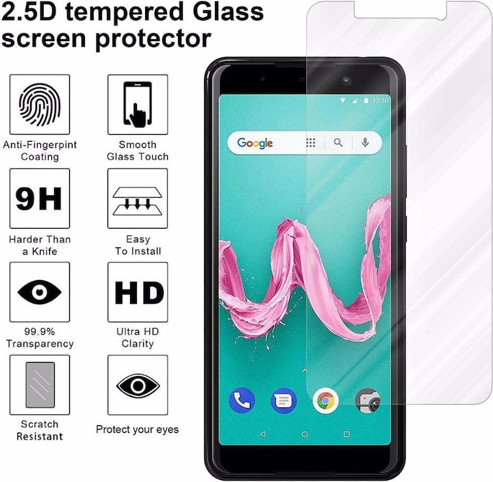 Produktbild Cadorabo Displayschutzglas (1 Stück, Wiko Lenny 5)